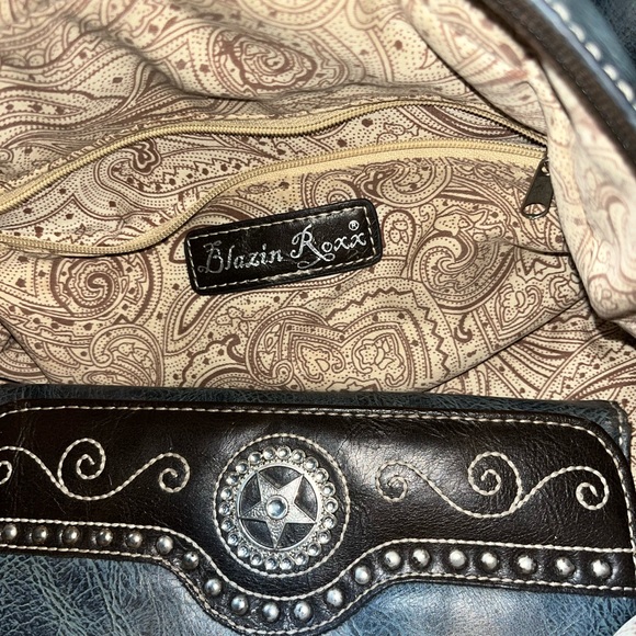 Western Style Purse & Matching Wallet - Picture 4 of 4